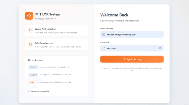 MIT Letter of Recommendation System thumbnail image